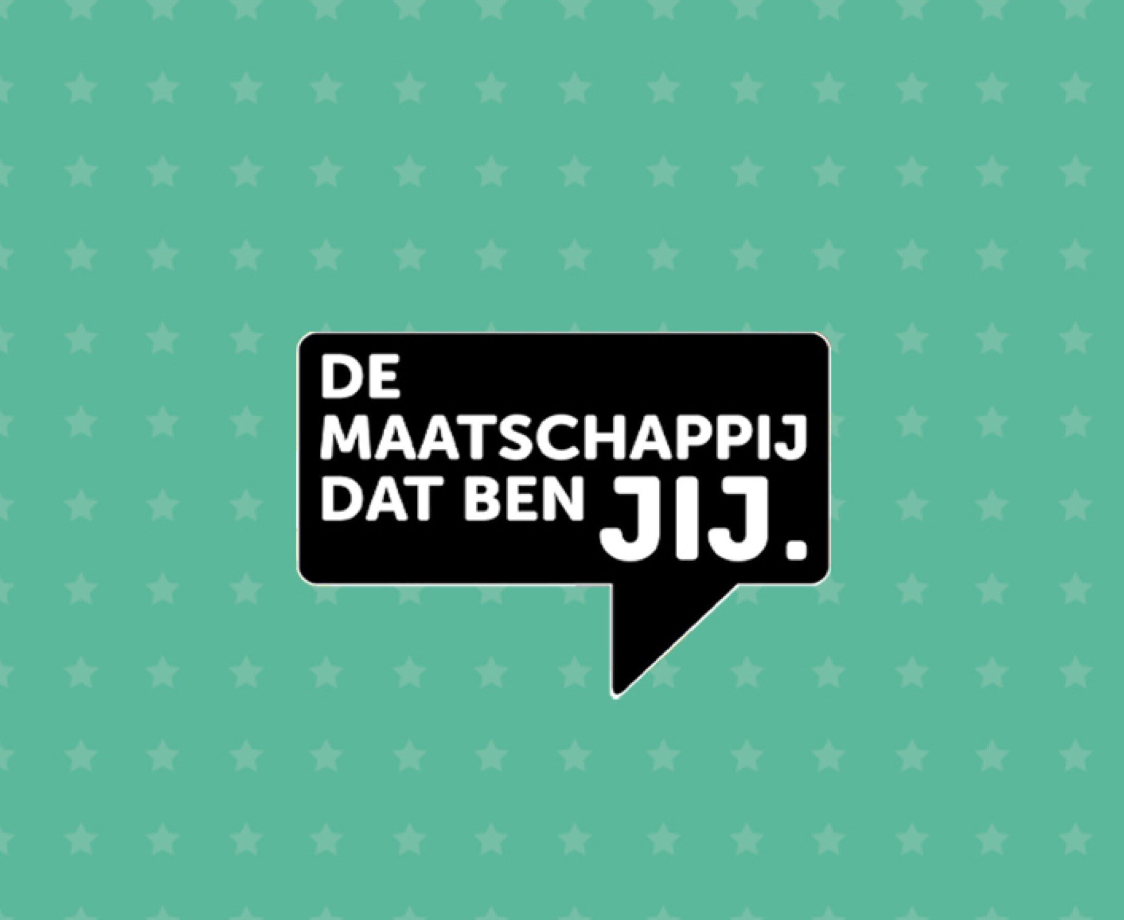 De maatschappij dat ben jij